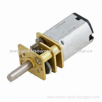 12mm DC Gear Motor, 3, 4.5 or 6V Voltage, Suitable for Door Lock and Projector
